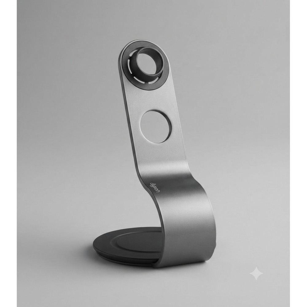 Dyson Supersonic Hair Dryer Stand Iron And Silver Hair Care Accessories